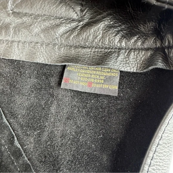 Men’s Genuine Harley Davidson USA Made Leather Chaps Size Large​ - Picture 10 of 16